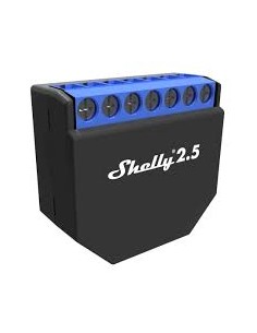 Relé Shelly 2.5 UL- control...