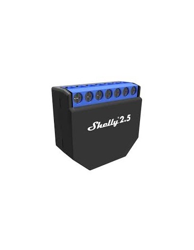 Relé Shelly 2.5 UL- control persianas